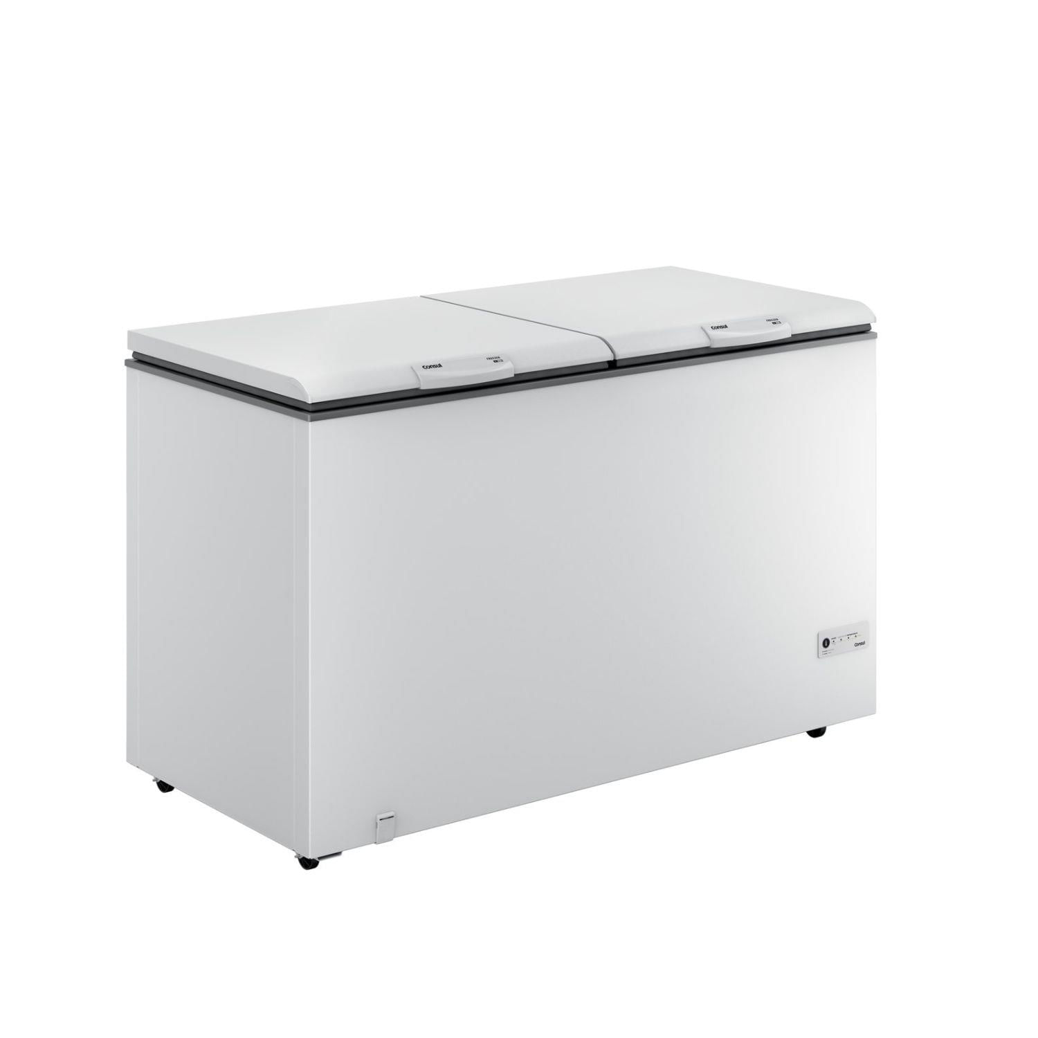 Freezer Consul 534 litros 2 tampas Horizontal CHB53 - Branco