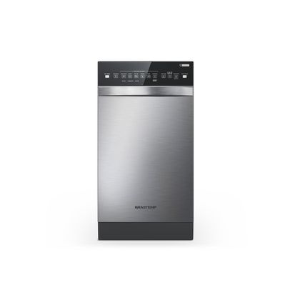 Lava-Louças 10 Serviços Brastemp Cor Inox com Ciclo Pesado - BLF10BR 110V