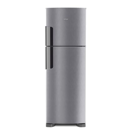 Geladeira Consul Frost Free Duplex 386 litros com Altura Flex cor Inox CRM44AK 110V Geladeira Consul Frost Free Duplex 386 litros com Altura Flex cor Inox CRM44AK 110V
