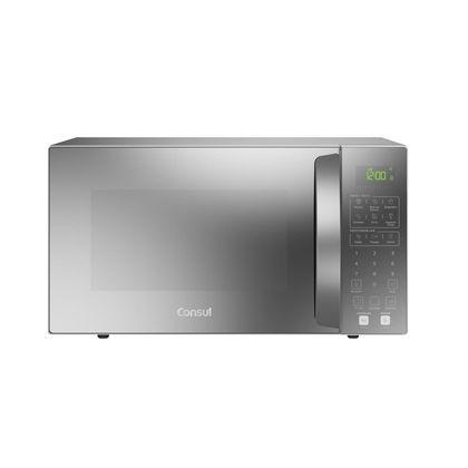 Micro-ondas Consul 32 Litros cor cinza espelhado com Menu Fácil - CMS46AR 220V