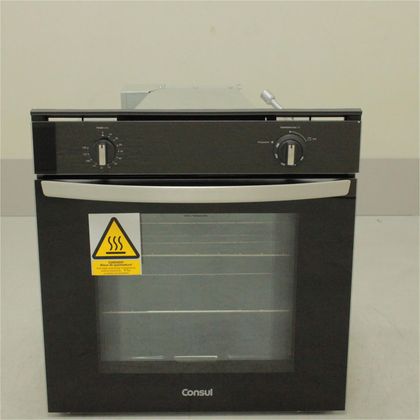 Forno de Embutir a Gás 78 litros preto com Grill - COA84CERS1_WEXCELE_CE5466635 220V