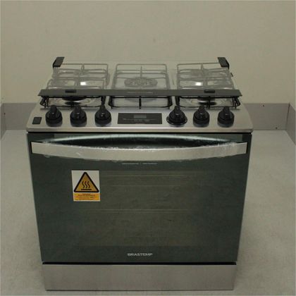 Fogão Brastemp 5 Bocas De Embutir Cor Inox Com Turbo Chama E Touch Timer - BYS5PCRUS2_WOTIMO_CD5346976 BIVOLT