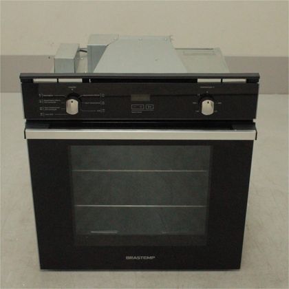 Forno de Embutir Elétrico Brastemp 84 litros Preto com Convecção e Timer Touch - BOC84AEBS1_WEXCELE_CE5513287 220V
