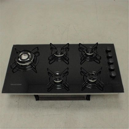 Cooktop 5 bocas Brastemp com quadrichama e timer touch - BDT85AEUS2_WOTIMO_CD5300503 BIVOLT