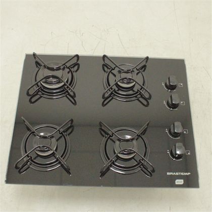 Cooktop 4 bocas Brastemp com grades piatina e acendimento automático - BDD61AEUS1_WEXCELE_CE5568464 BIVOLT