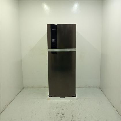 Geladeira Brastemp Eclipse Collection Frost Free Duplex A+++ 461 litros cor Black Inox - BRM56FEAS2_WOTIMO_JD5172138 110V