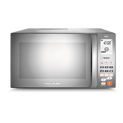 Micro-ondas Brastemp 38 Litros cor Inox Espelhado com Grill - BMJ38AR 110V Micro-ondas Brastemp 38 Litros cor Inox Espelhado com Grill - BMJ38AR 110V