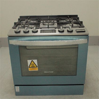 Fogão Brastemp 5 Bocas De Embutir Cor Inox Forno Elétrico Com Convecção E Meat Control - BYS5CCRRS3_WBOM_CE5632733 220V