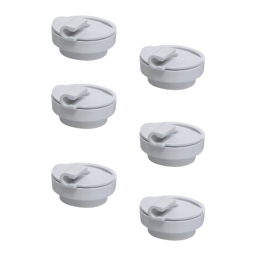 Combo 6 Roldanas para Cesto Inferior Interno de Lava Louças Brastemp - CJ_W11616711_6