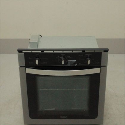 Forno de embutir elétrico Consul 84 litros prata com Grill e Timer Autodesligamento - COB84ARBS2_WOTIMO_CE5771203 220V