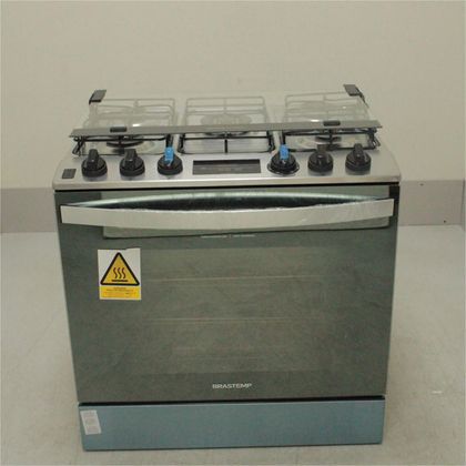 Fogão Brastemp 5 Bocas De Embutir Cor Inox Com Turbo Chama E Touch Timer - BYS5PCRUS2_WOTIMO_CE5700070 BIVOLT