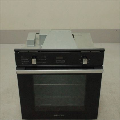 Forno de Embutir Elétrico Brastemp 84 litros Preto com Convecção e Timer Touch - BOC84AEBS1_WEXCELE_CE5770399 220V