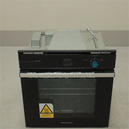 Forno de Embutir a Gás Brastemp 78 Litros Preto com Grill e Timer Touch - BOA84AERS1_WEXCELE_CE5758765 220V