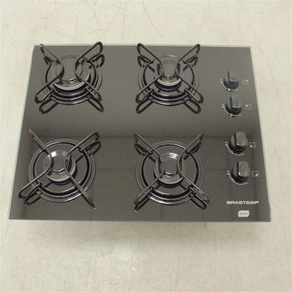 Cooktop 4 bocas Brastemp com grades piatina e acendimento automático - BDD61AEUS1_WEXCELE_CE5701971 BIVOLT