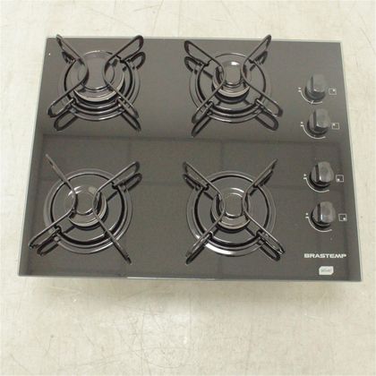 Cooktop 4 bocas Brastemp com grades piatina e acendimento automático - BDD61AEUS1_WEXCELE_CE5702367 BIVOLT