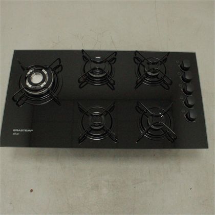 Cooktop 5 bocas Brastemp com quadrichama e acendimento automático - BDD85AEUS1_WEXCELE_CF5534004 BIVOLT