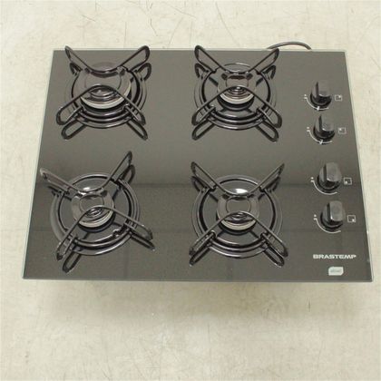 Cooktop 4 bocas Brastemp com grades piatina e acendimento automático - BDD61AEUS1_WEXCELE_CF5822488 BIVOLT