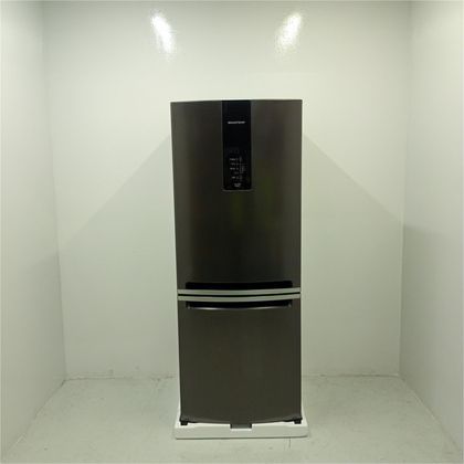 Geladeira Brastemp Eclipse Collection Frost Free Inverse A+++ 447 litros cor Black Inox com Smart Flow e Fresh Box - BRE57FEAS2_WOTIMO_JF5025250 110V