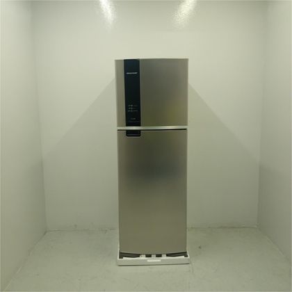 Geladeira Brastemp Frost Free Duplex 375 litros cor Inox com Espaço Adapt - BRM45JKBS1_WEXCELE_JF5024494 220V