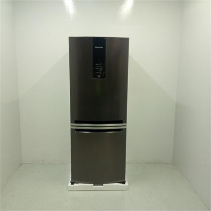 Geladeira Brastemp Eclipse Collection Frost Free Inverse A+++ 447 litros cor Black Inox com Smart Flow e Fresh Box - BRE57FEAS2_WOTIMO_JF5037028 110V