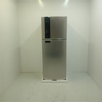 Geladeira Duplex Frost Free 461 Litros A+++ Cor Inox com Tecnologia Turbo Control e Fresh Box - BRM56FKAS3_WBOM_JF5135165 110V