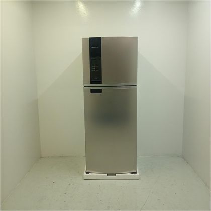Geladeira Duplex Frost Free 461 Litros A+++ Cor Inox com Tecnologia Turbo Control e Fresh Box - BRM56FKAS3_WBOM_JF5135420 110V