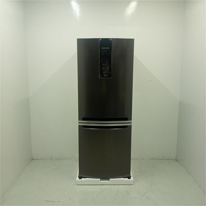Geladeira Brastemp Eclipse Collection Frost Free Inverse A+++ 447 litros cor Black Inox com Smart Flow e Fresh Box - BRE57FEAS3_WBOM_JF5146545 110V
