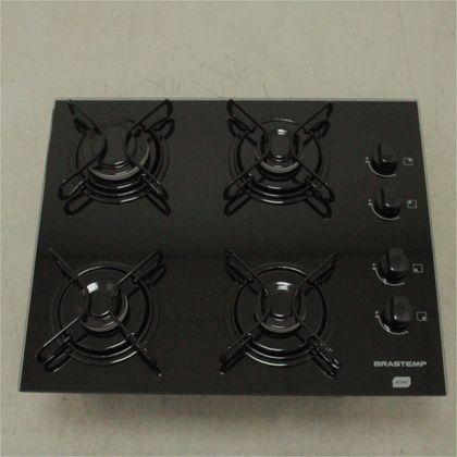 Cooktop 4 bocas Brastemp com grades piatina e acendimento automático - BDD61AEUS1_WEXCELE_CG5238232 BIVOLT