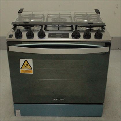 Fogão Brastemp 5 Bocas De Embutir Cor Inox Com Turbo Chama E Touch Timer - BYS5PCRUS2_WOTIMO_CG5317074 BIVOLT