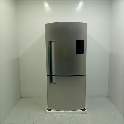 Geladeira Brastemp Frost Free Inverse 588 litros cor Inox com Smart Bar BRE85AKAS3_WBOM_JG5585512 110V