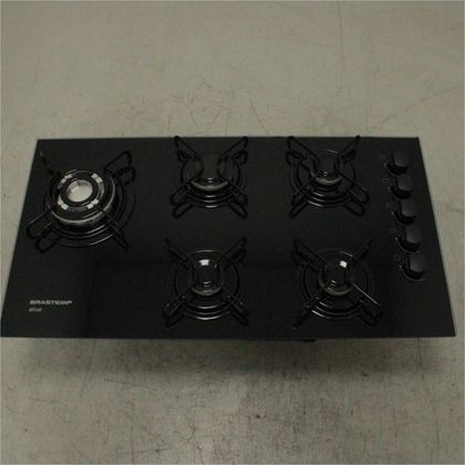 Cooktop 5 bocas Brastemp com quadrichama e acendimento automático - BDD85AEUS2_WOTIMO_CG5833236 BIVOLT