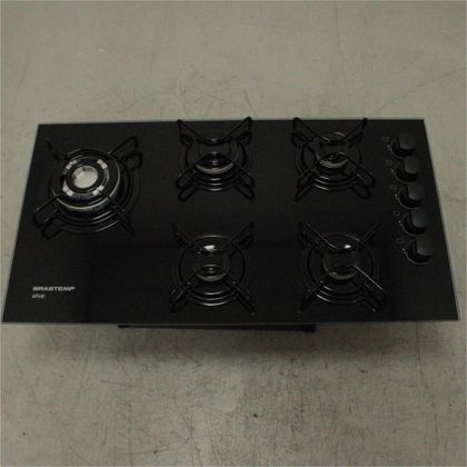 Cooktop 5 bocas Brastemp com quadrichama e acendimento automático - BDD85AEUS1_WEXCELE_CG5829381 BIVOLT