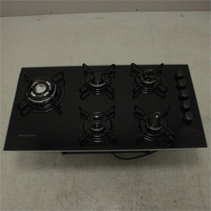 Cooktop 5 bocas Brastemp com quadrichama e timer touch - BDT85AEUS3_WBOM_CG5829340 BIVOLT