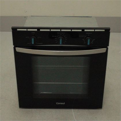 Forno de embutir elétrico Consul 84L preto com Timer Autodesligamento e Grill - COB84BEBS1_WEXCELE_CH5773778 220V
