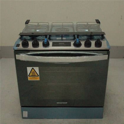 Fogão Brastemp 5 Bocas De Embutir Cor Inox Com Turbo Chama E Touch Timer - BYS5PCRUS1_WEXCELE_CH5866383 BIVOLT
