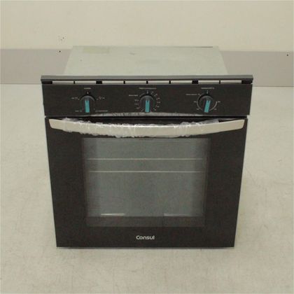 Forno de embutir elétrico Consul 84L preto com Timer Autodesligamento e Grill - COB84BEAS1_WEXCELE_CH5094873 110V