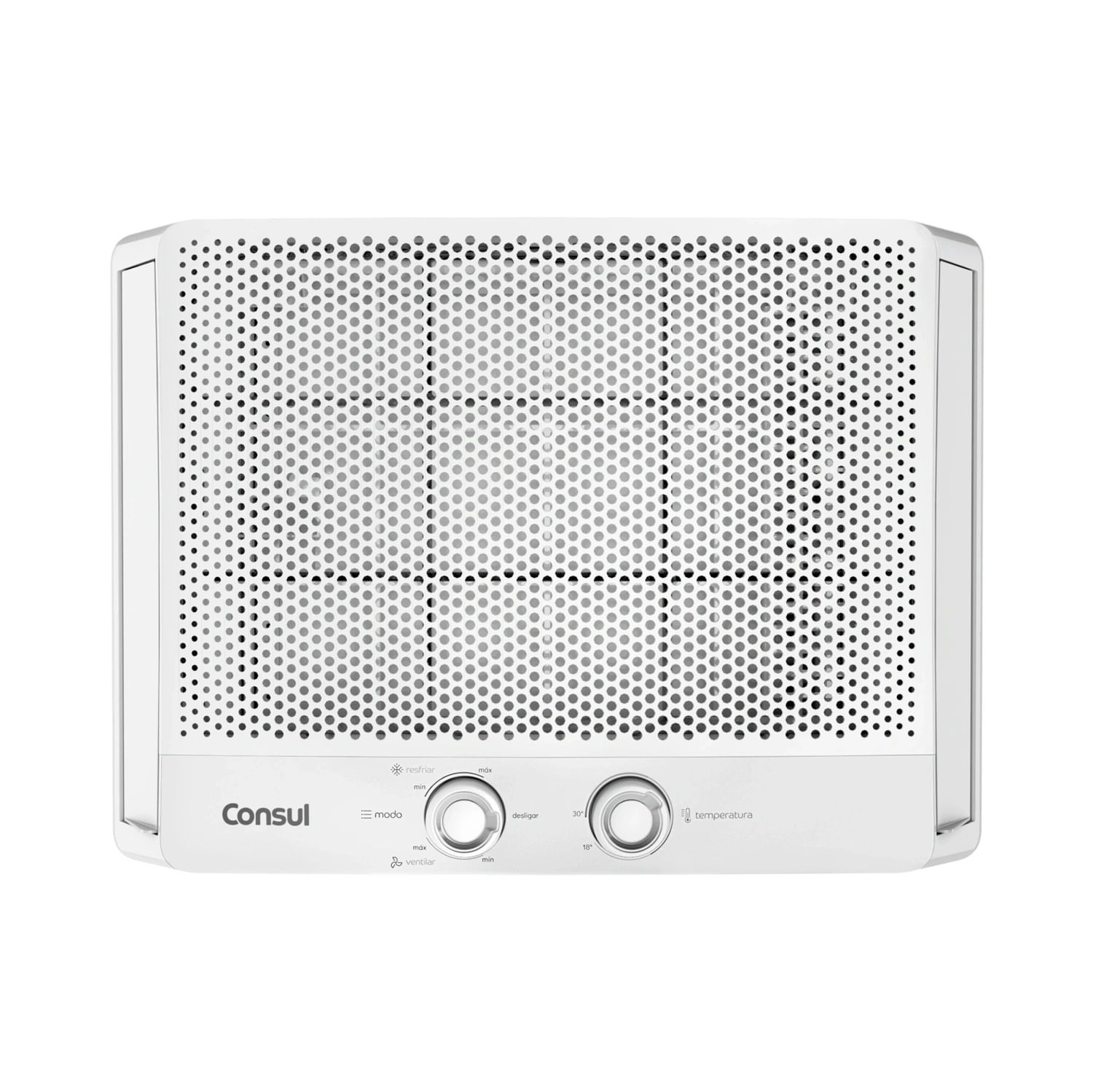 Ar condicionado janela 7500 BTUs Consul frio com design moderno - CCB07FB