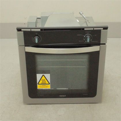 Forno de Embutir a Gás Consul 78 Litros Prata com Grill e Timer Sonoro - COA84BRRS2_WOTIMO_CI5163574 220V