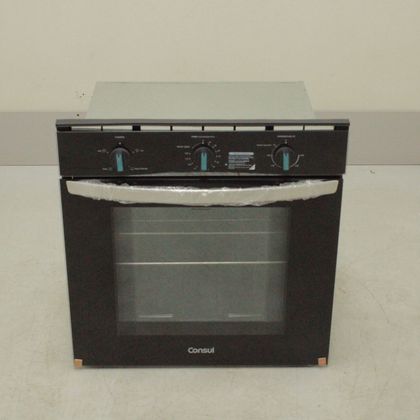 Forno de embutir elétrico Consul 84L preto com Timer Autodesligamento e Grill - COB84BEAS1_WEXCELE_CI5410804 110V