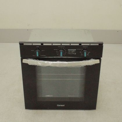 Forno de embutir elétrico Consul 84L preto com Timer Autodesligamento e Grill - COB84BEAS1_WEXCELE_CI5410973 110V