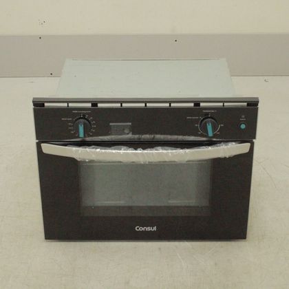 Forno de Embutir Elétrico 47 litros Consul Preto com Timer e Função Gratinar - COB47BEAS1_WEXCELE_CI5333215 110V