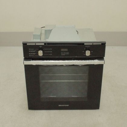 Forno de Embutir Elétrico Brastemp 84 litros Preto com Convecção e Timer Touch - BOC84AEBS1_WEXCELE_CI5428764 220V