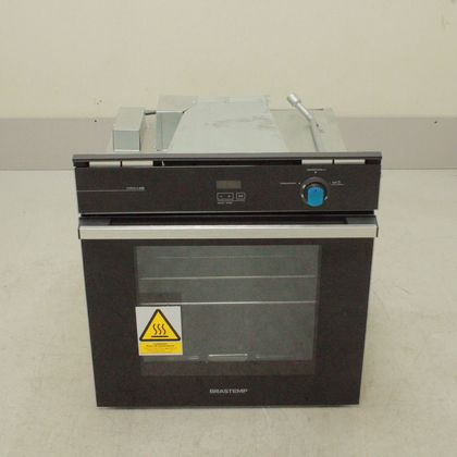 Forno de Embutir a Gás Brastemp 78 Litros Preto com Grill e Timer Touch - BOA84AERS1_WEXCELE_CI5334419 220V