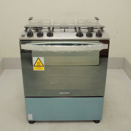 Fogão Brastemp 5 Bocas Cor Inox Com Botões Removíveis E Exclusivo Aro Protetor - BFS5NCRUS1_WEXCELE_CI5395994 BIVOLT