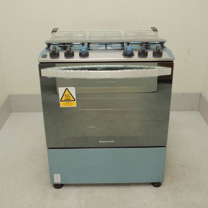 Fogão Brastemp 5 Bocas Cor Inox Com Botões Removíveis E Exclusivo Aro Protetor - BFS5NCRUS1_WEXCELE_CI5429382 BIVOLT