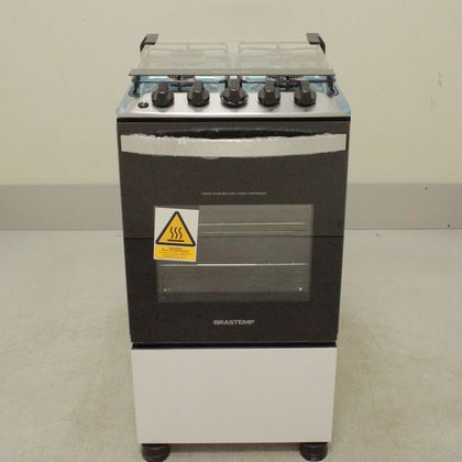 Fogão Brastemp 4 Bocas Branco com Duas Prateleiras com Alturas Ajustáveis   - BFO4NBBUS1_WEXCELE_CI5462388 BIVOLT