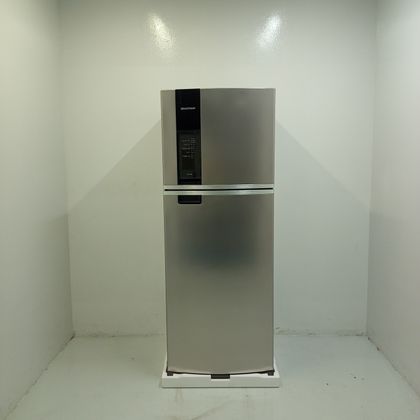 Geladeira Brastemp Frost Free Duplex 462 litros cor Inox com Turbo Control - BRM56BKAS3_WBOM_JJ5619641 110V