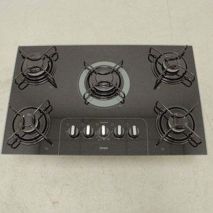 Cooktop 5 bocas Consul com controle fácil e acendimento automático - CD075AEUS1_WEXCELE_CJ5025564 BIVOLT