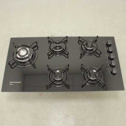 Cooktop 5 bocas Brastemp com quadrichama e acendimento automático - BDD85AEUS1_WEXCELE_CJ5421493 BIVOLT