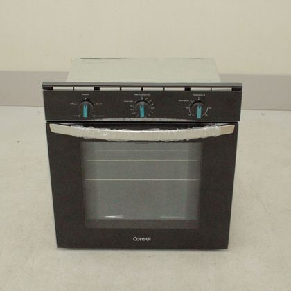 Forno de embutir elétrico Consul 84L preto com Timer Autodesligamento e Grill - COB84BEAS1_WEXCELE_CL5130182 110V